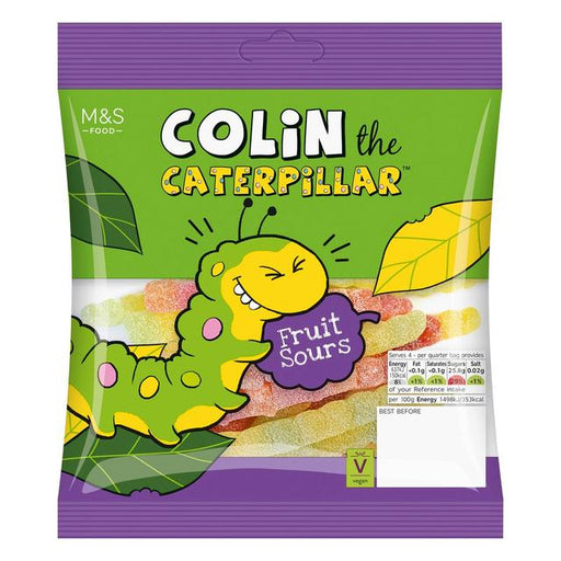 M&S Colin The Caterpillar Fruit Sours 170g Botiga