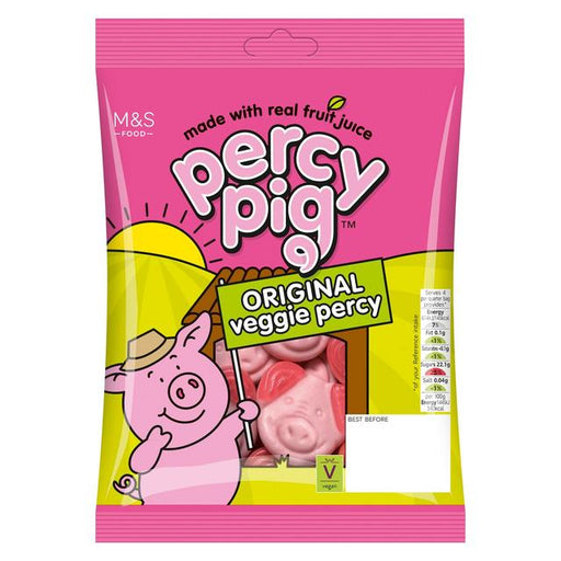 M&S Percy Pig Original Veggie Fruit Gums 170g Botiga