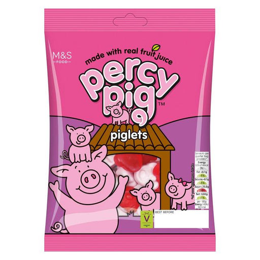 M&S Percy Pig Piglet Fruit Gums 170g Botiga