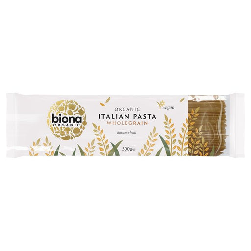 Biona Organic Whole Wheat Spaghetti Pasta 500g Botiga