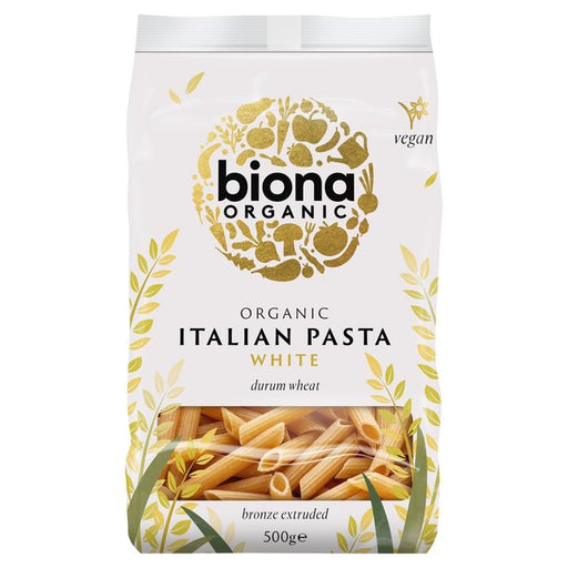 Biona Organic White Penne Pasta 500g Botiga