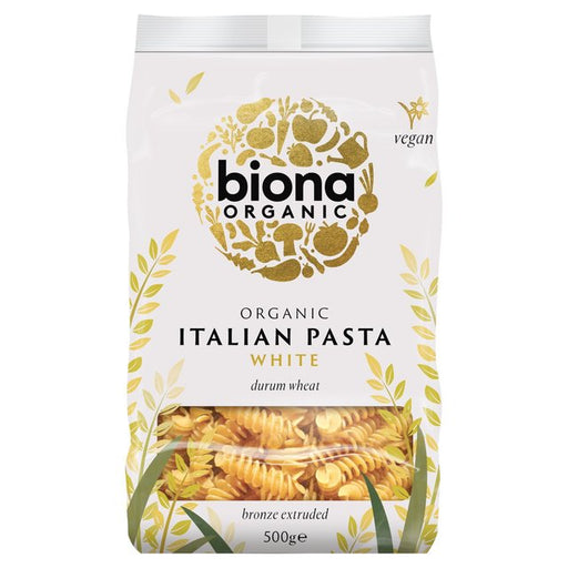 Biona Organic White Fusilli Pasta 500g Botiga