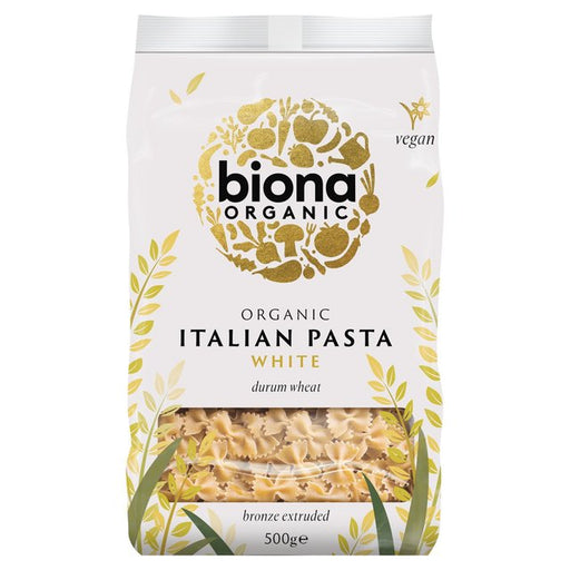 Biona Organic White Farfalle Pasta 500g Botiga