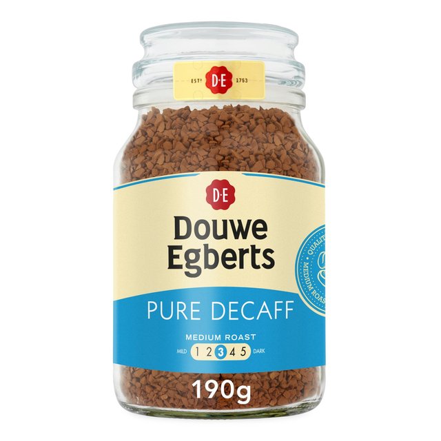 Douwe Egberts Pure Decaff Instant Coffee 190g Botiga