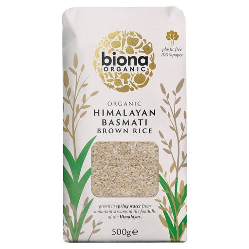 Biona Organic Brown Basmati Rice 500g Botiga