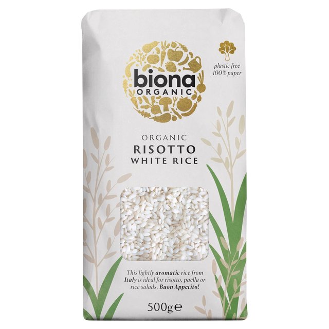 Biona Organic Risotto Rice White 500g Botiga