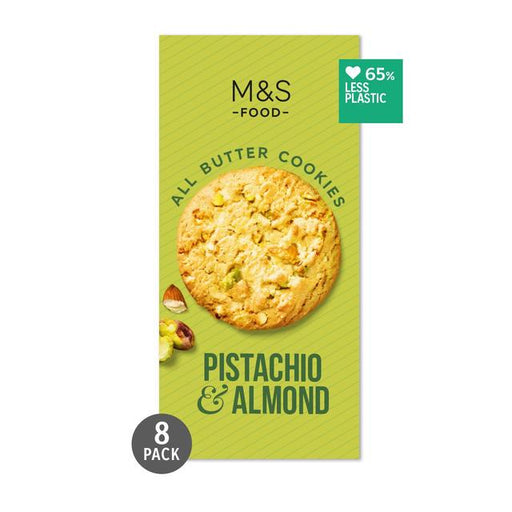 M&S Pistachio & Almond Cookies 200g Botiga