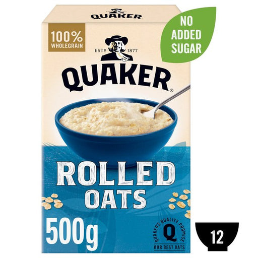 Quaker Rolled Oats Porridge Cereal 500g Botiga