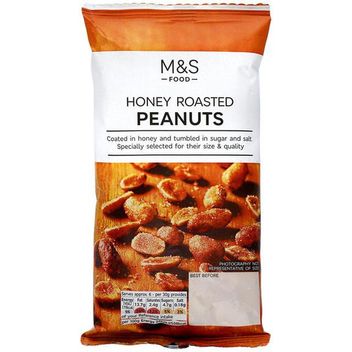 M&S Honey Roasted Peanuts 200g Botiga