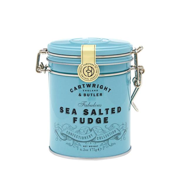 Cartwright & Butler Salted Caramel Fudge in Tin 175g Botiga