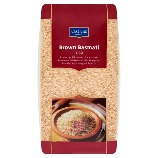 East End Brown Basmati Rice 2kg Botiga