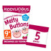 Kiddylicious Raspbery & Beetroot Melty Buttons Baby Snacks Multi 5 x 6g Botiga