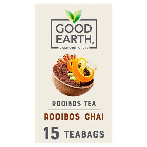 Good Earth Teabags Rooibos Chai (15) 15 per pack Botiga