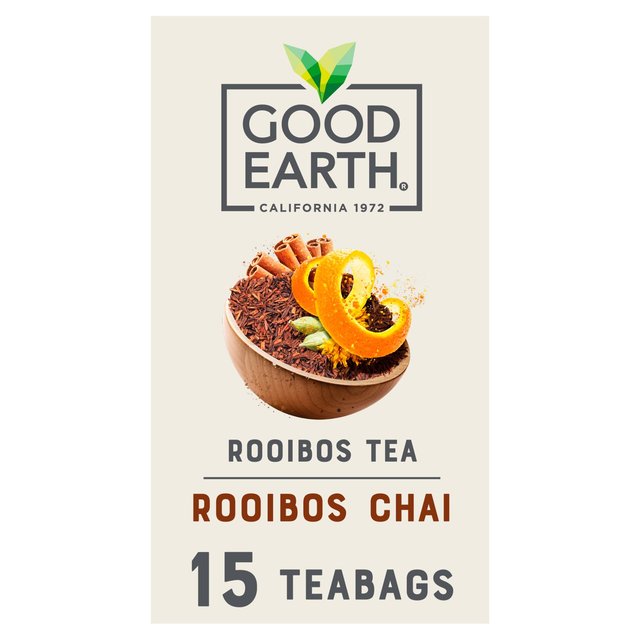 Good Earth Teabags Rooibos Chai (15) 15 per pack Botiga