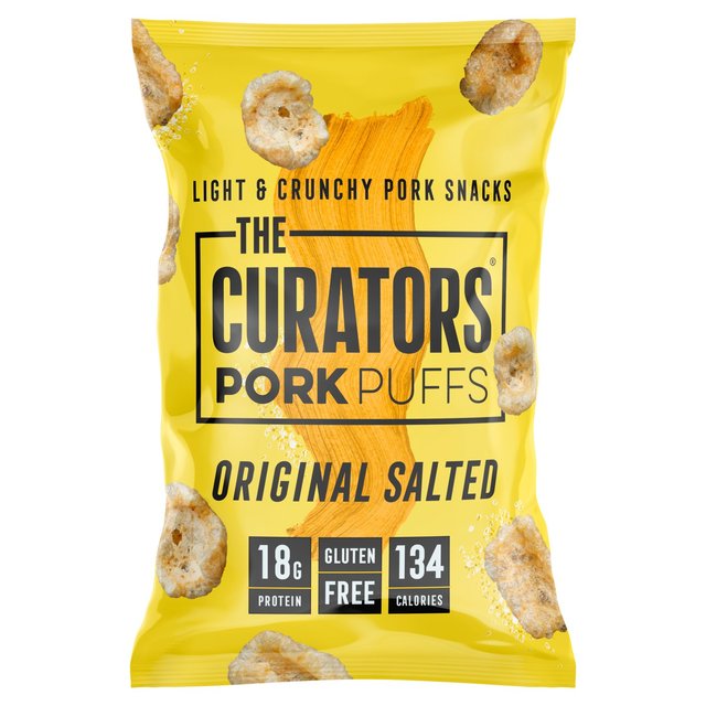The Curators Salted Pork Puffs 25g Botiga