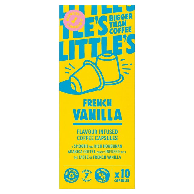 Little's French Vanilla Nespresso Compatible Capsules 10 per pack Botiga