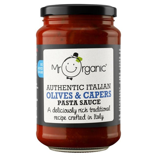 Mr Organic Olives & Capers Pasta Sauce 350g Botiga
