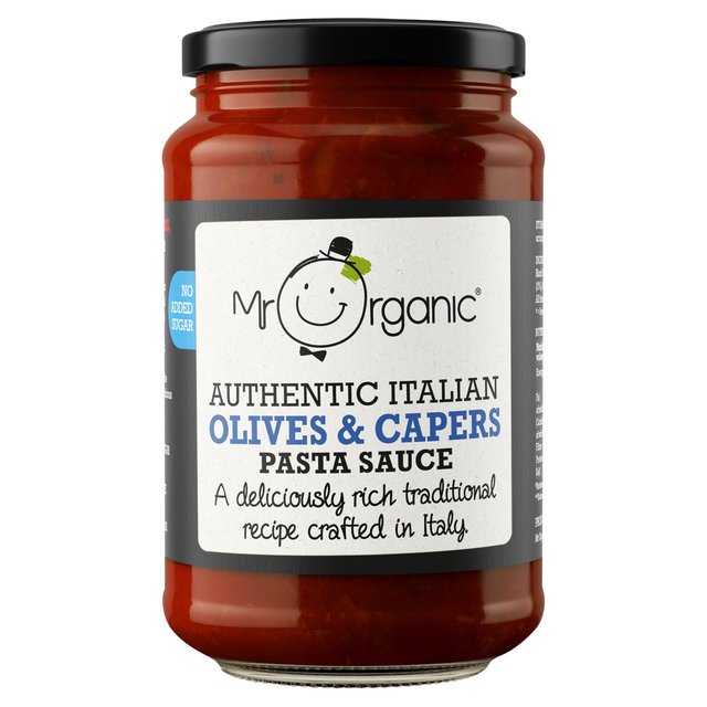 Mr Organic Olives & Capers Pasta Sauce 350g Botiga