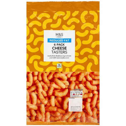 M&S Reduced Fat Cheese Tasters Multipack 6 per pack Botiga