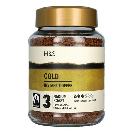 M&S Fairtrade Gold Freeze Dried Instant Coffee 200g Botiga