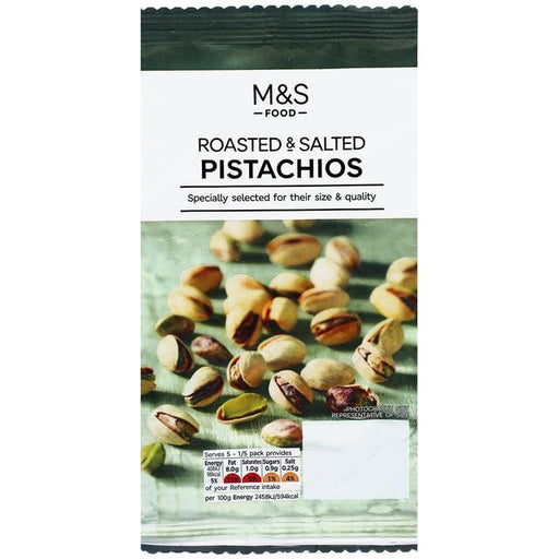 M&S Roasted & Salted Pistachios 150g Botiga