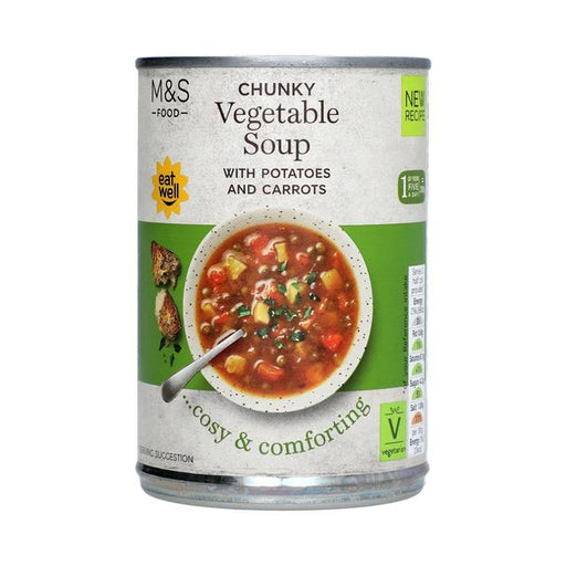 M&S Chunky Vegetable Soup 400g Botiga