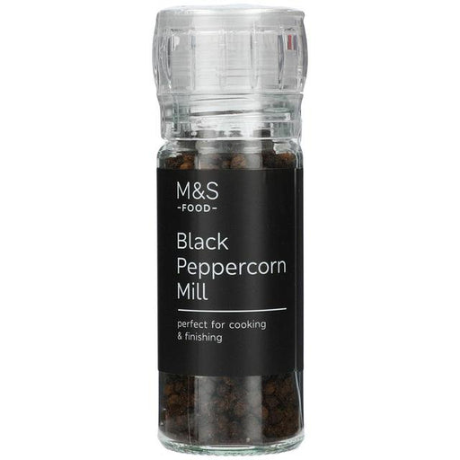 Cook With M&S Black Peppercorn Mill 50g Botiga