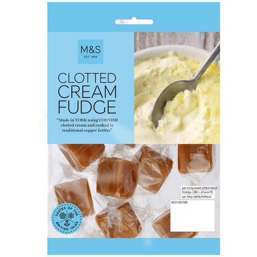 M&S Cornish Clotted Cream Fudge 135g Botiga