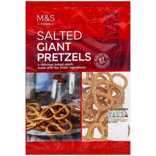 M&S Giant Salted Pretzels 150g Botiga