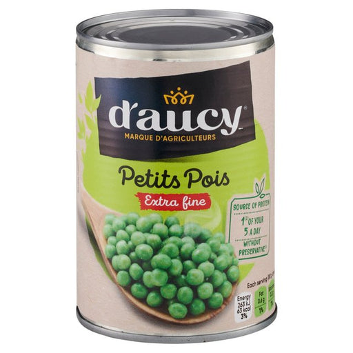 D'aucy Petits Pois 400g Botiga