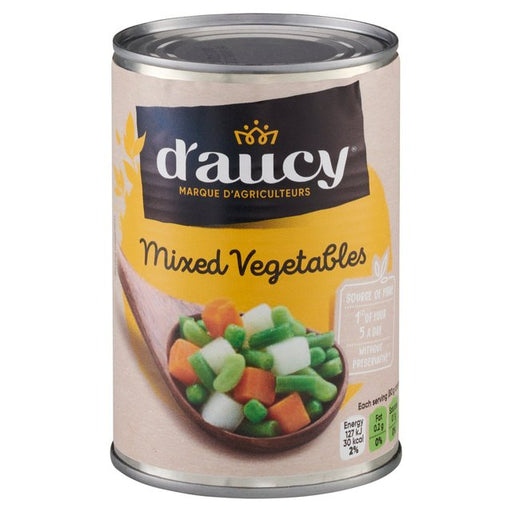 D'aucy Mixed Vegetables 400g Botiga