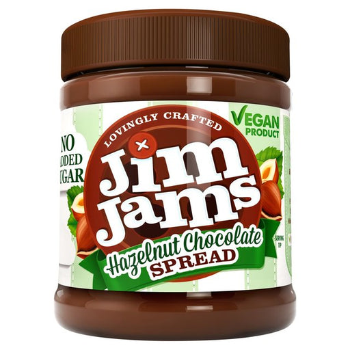 JimJams Vegan No Added Sugar Hazelnut Chocolate Spread 330g Botiga