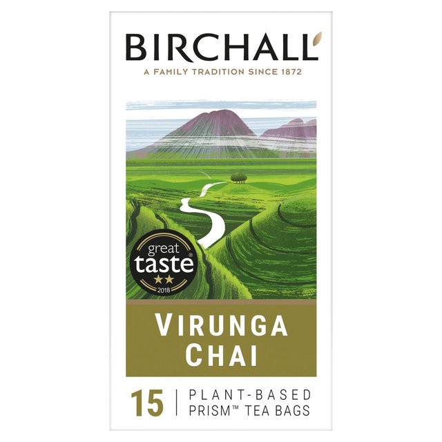 Birchall Virunga Chai - 15 Prism Tea Bags 15 per pack Botiga