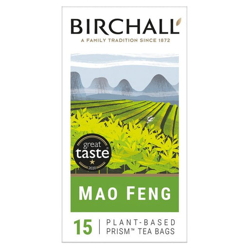 Birchall Mao Feng Green Tea Bags 15 per pack Botiga