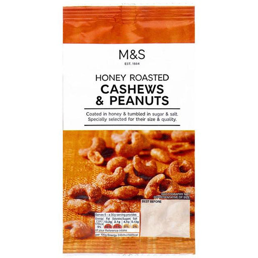 M&S Honey Roasted Cashews & Peanuts 175g Botiga