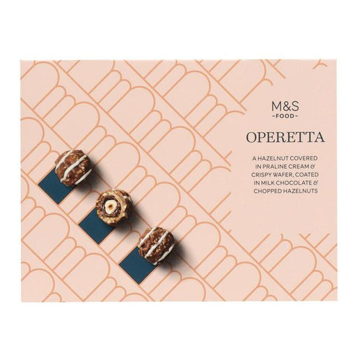 M&S Operetta Milk Chocolate Coated Hazelnuts 150g Botiga