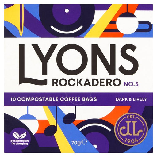 Lyons Rockadero Coffee Bags 10 per pack Botiga