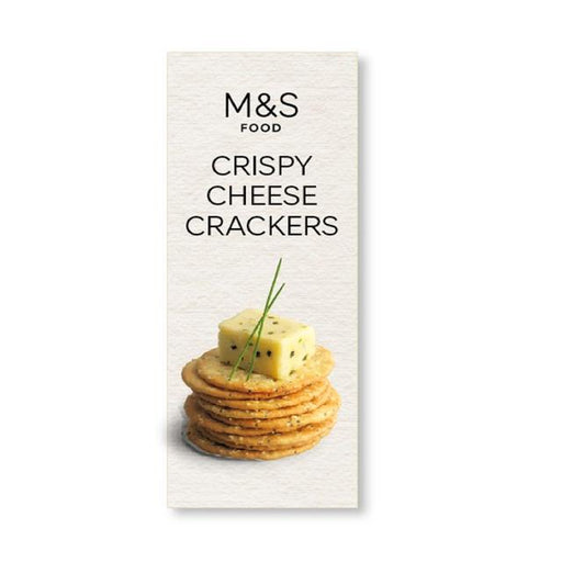 M&S Crispy Cheese Crackers 150g Botiga