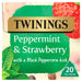 Twinings Peppermint & Strawberry Fruit Tea 20 per pack Botiga