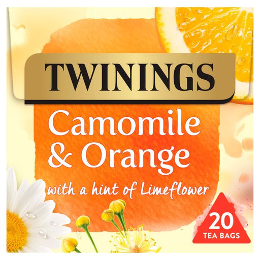 Twinings Camomile & Orange Herbal Tea 20 per pack Botiga