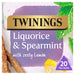 Twinings Liquorice & Spearmint Herbal Tea 20 per pack Botiga