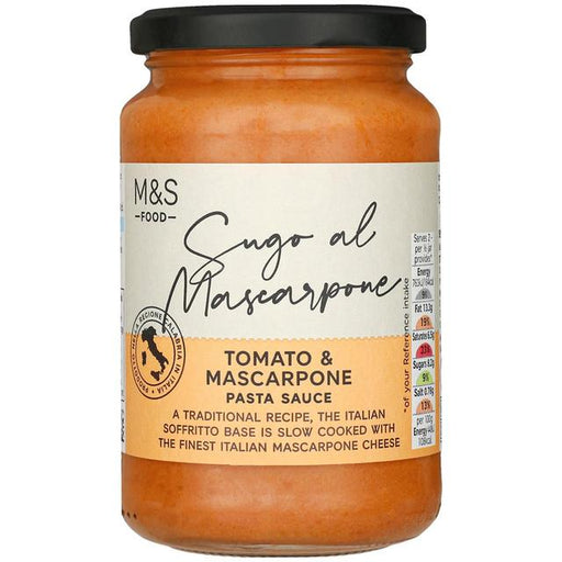 M&S Made In Italy Tomato & Mascarpone Pasta Sauce 340g Botiga