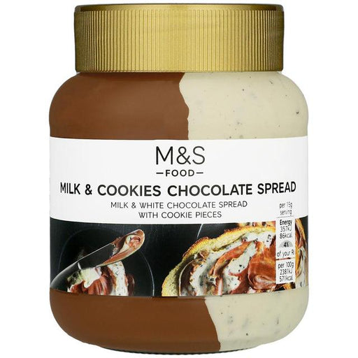 M&S Milk & Cookies Chocolate Spread 400g Botiga