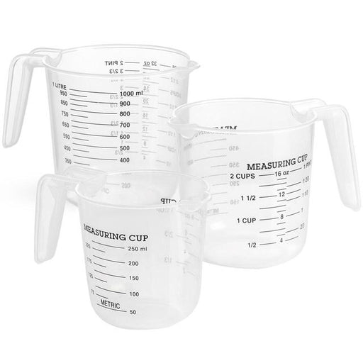 M&S Measuring Jugs Set 3 per pack Botiga