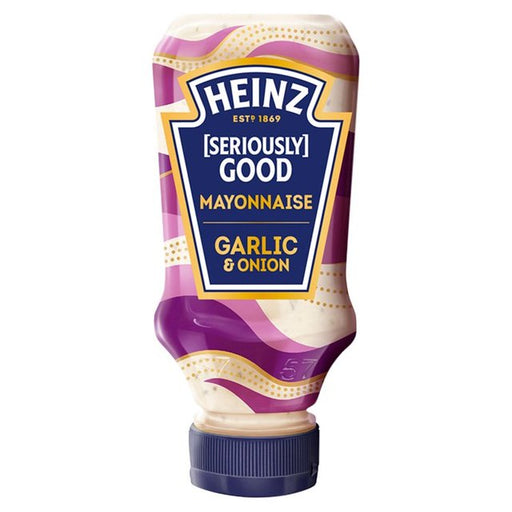 Heinz Garlic & Caramelised Onion Mayonnaise 220ml Botiga