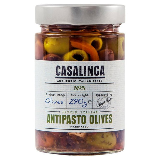 Casalinga Pitted Antipasto Olives 290g Botiga