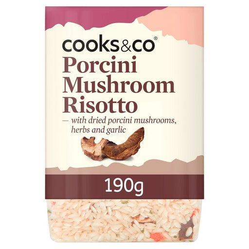 Cooks & Co Porcini Mushroom Risotto 190g Botiga