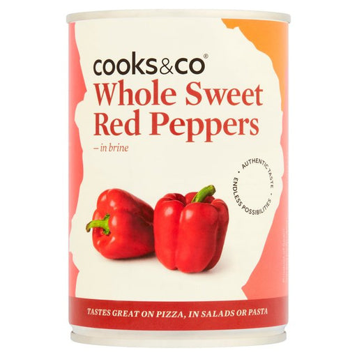 Cooks & Co Sweet Red Peppers 390g Botiga