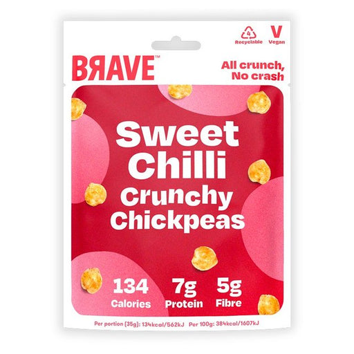 BRAVE Roasted Chickpeas Sweet Chilli 35g Botiga