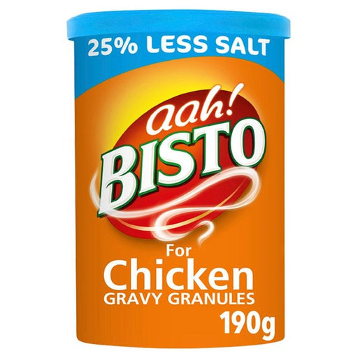 Bisto Chicken Reduced Salt Gravy Granules 190g Botiga